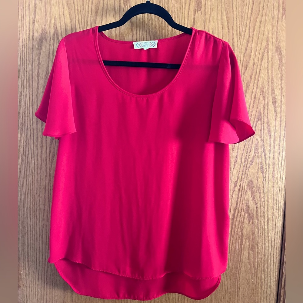 Pink Rose Red Women’s Top